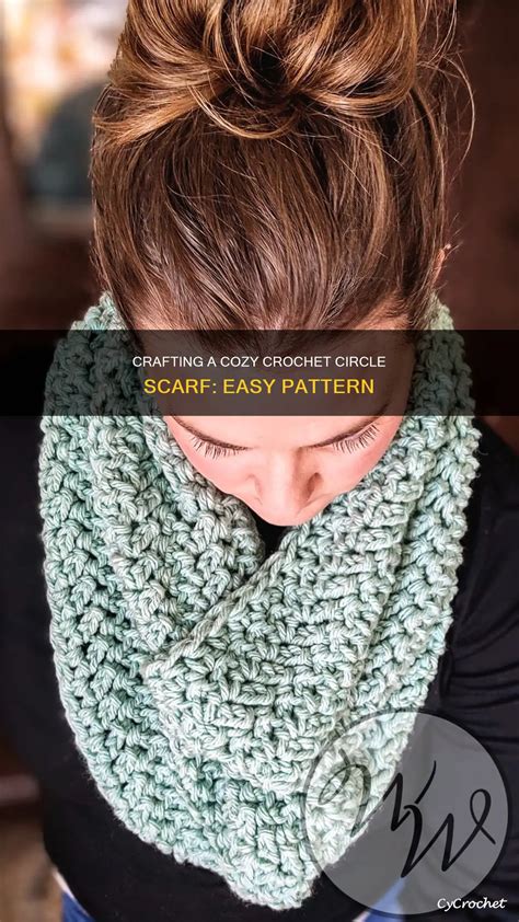 Easy Crochet Circle Scarf