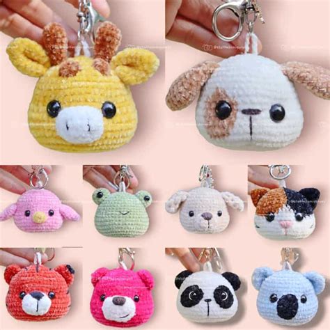 Easy Crochet Keychain Ideas