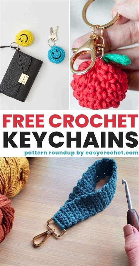 Easy Crochet Keychains