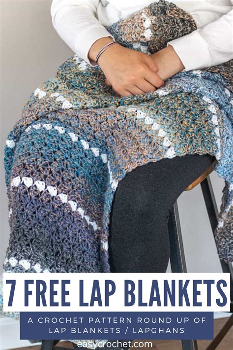 Easy Crochet Lap Blanket Pattern Free
