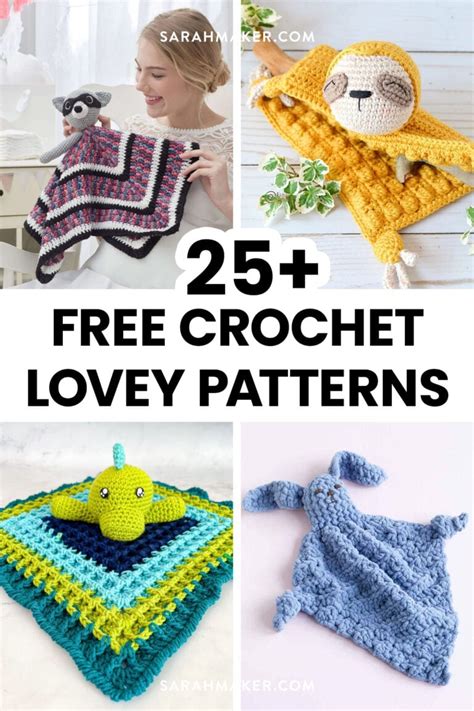 Easy Crochet Lovey Pattern Free