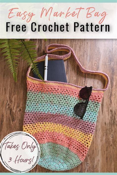 Easy Crochet Market Bag