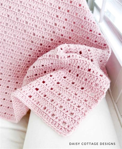 Easy Crochet Patterns For Baby Blankets