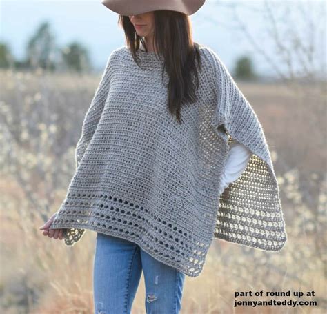 Easy Crochet Poncho Patterns