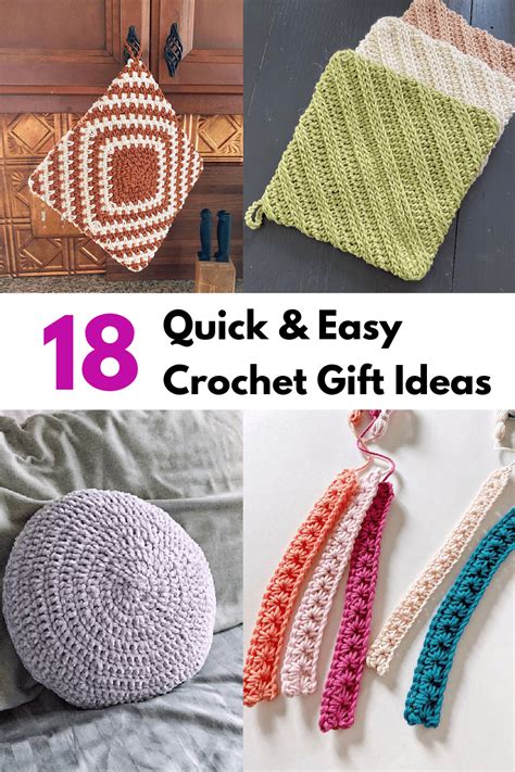 Easy Crochet Projects For Gifts