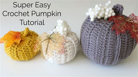 Easy Crochet Pumpkin