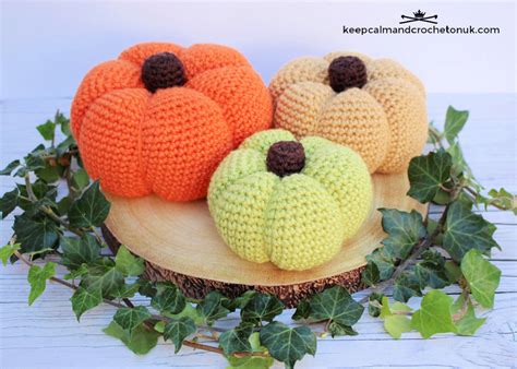 Easy Crochet Pumpkins