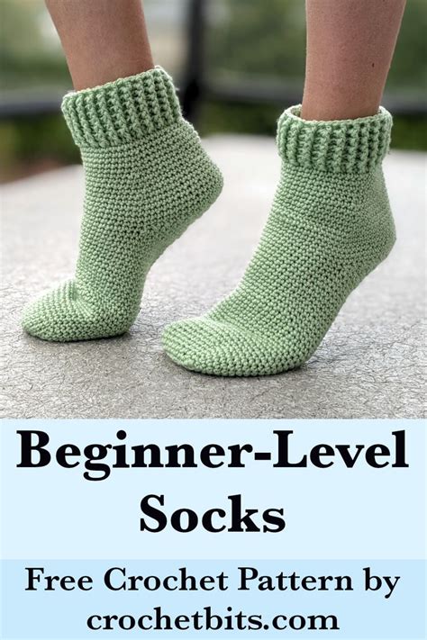 Easy Crochet Socks Free Pattern