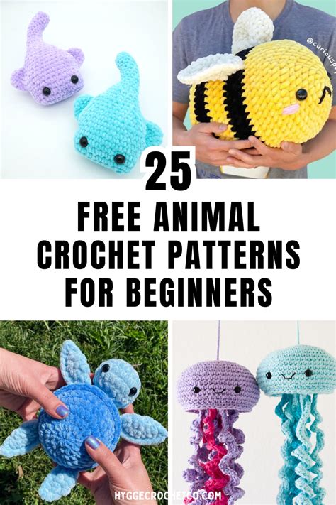 Easy Crochet Stuffed Animal Patterns Free