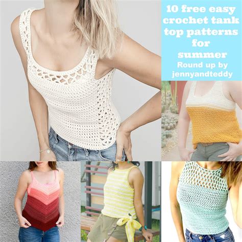 Easy Crochet Summer Tops