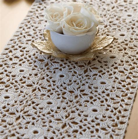 Easy Crochet Table Runner