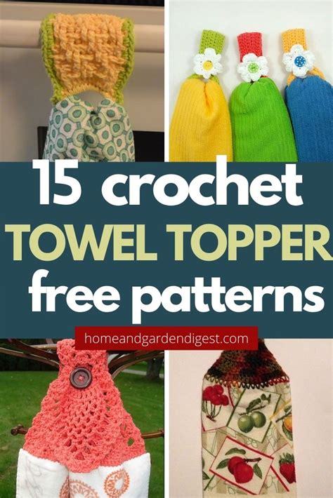 Easy Crochet Towel Topper Patterns Free