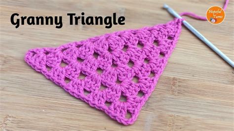 Easy Crochet Triangle Shawl Diagram