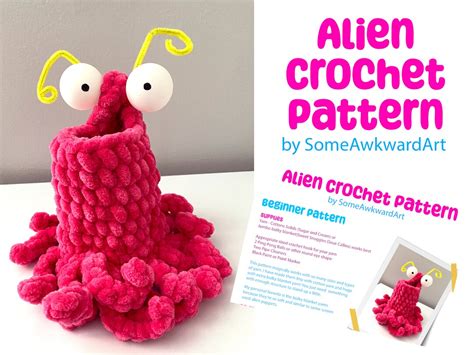 Easy Crochet Yip Yip Pattern