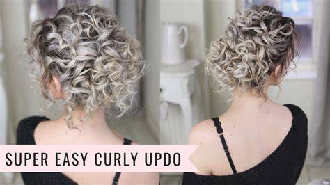 Easy Curly Updos for Everyday Image