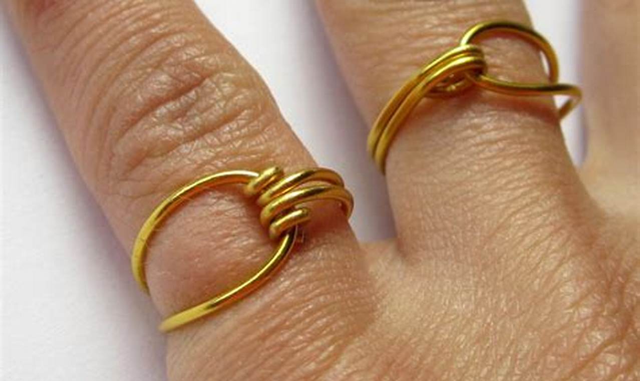 Easy DIY Jewelry Rings