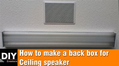 Easy DIY Method for Building a Speaker BackBox