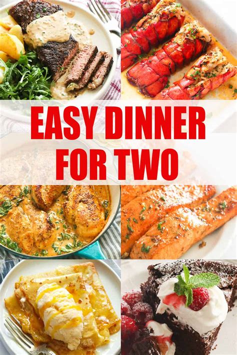 Easy Dinner Recipes For Two