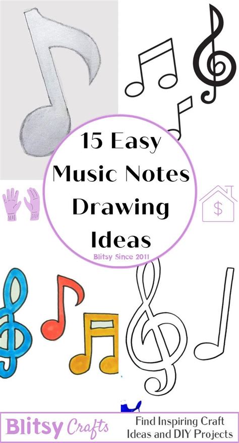 Easy Drawing Ideas For Music