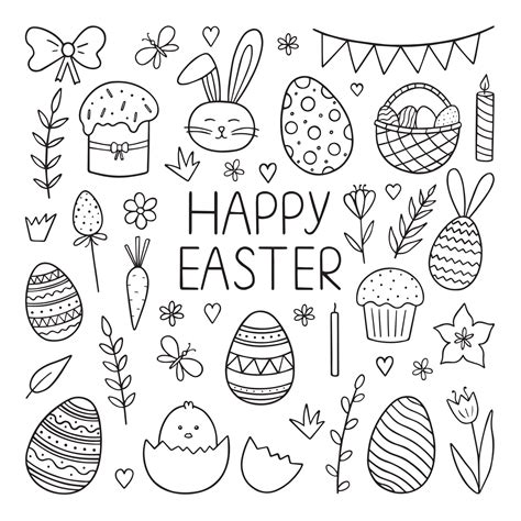 Easy Easter Doodles