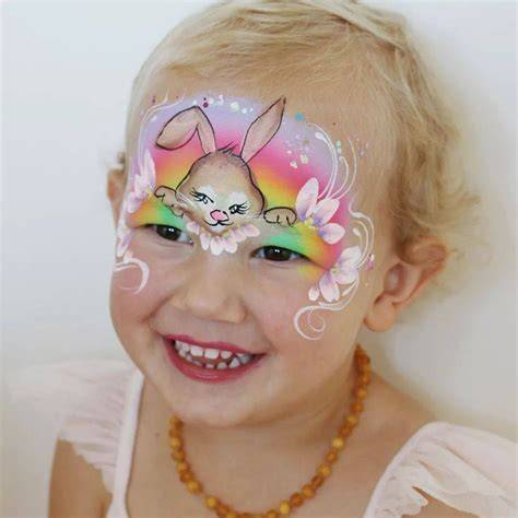 Easy Easter Face Paint