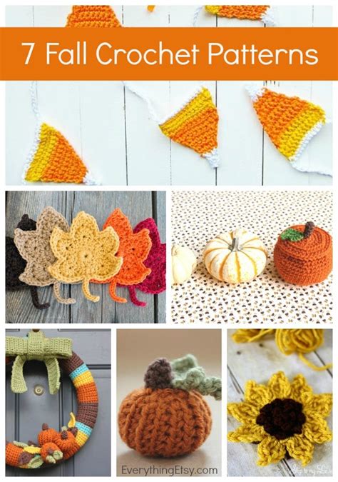 Easy Fall Crochet Projects