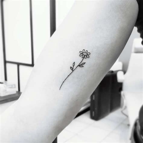 Easy Flower Tattoos