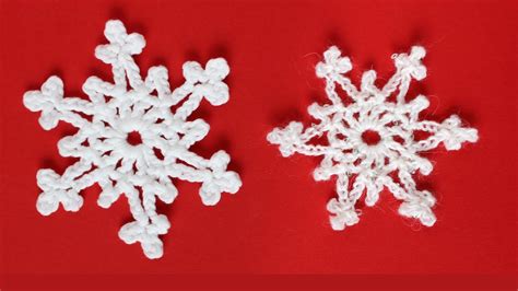 Easy Free Crochet Snowflake Patterns