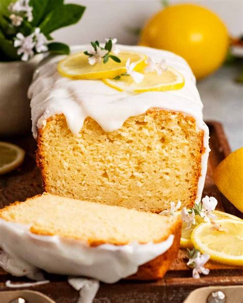 Easy Glazed Lemon Loaf Quick Bread Recipe