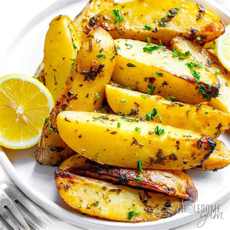 Easy Greek Lemon Potatoes Recipe