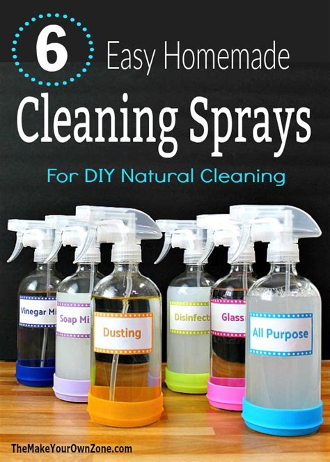 Easy Homemade Sprays