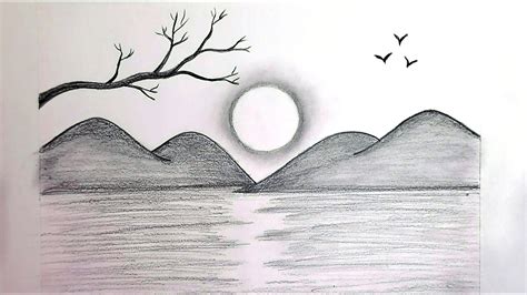 Easy Landscapes Drawings