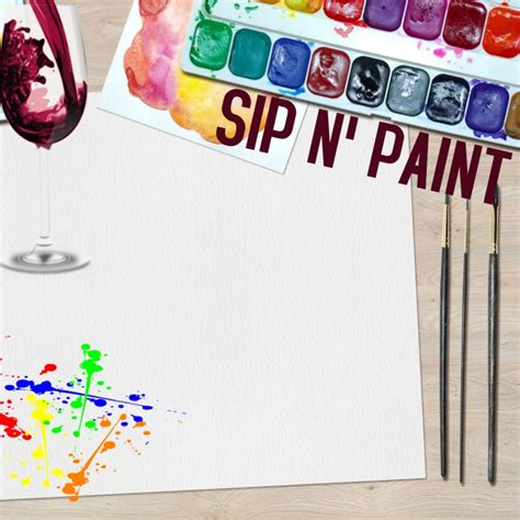Easy Paint And Sip Templates