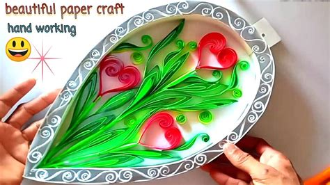 Easy Paper Handicrafts Making Step By Step