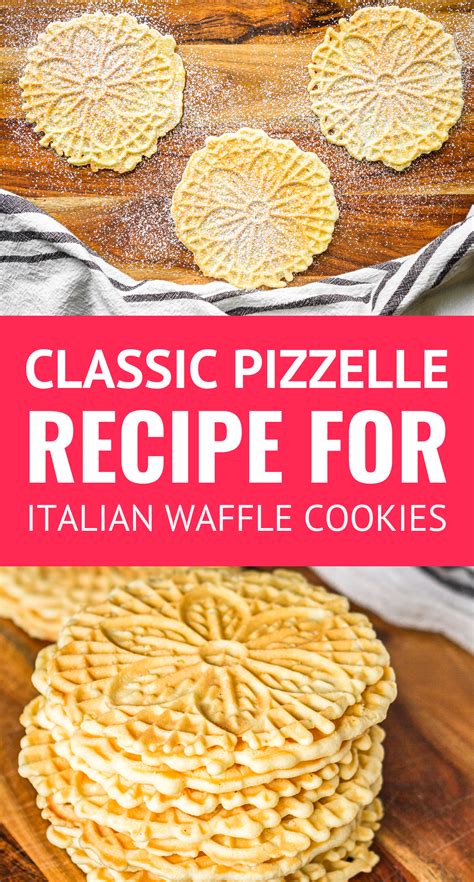 Easy Pizzelle Recipe