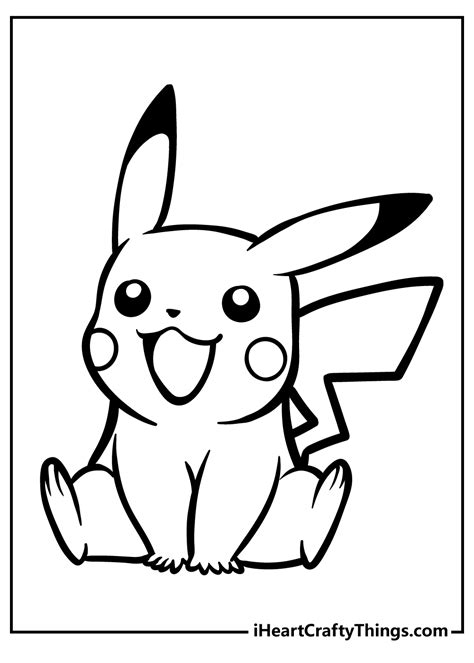 Easy Pokemon Coloring Pages