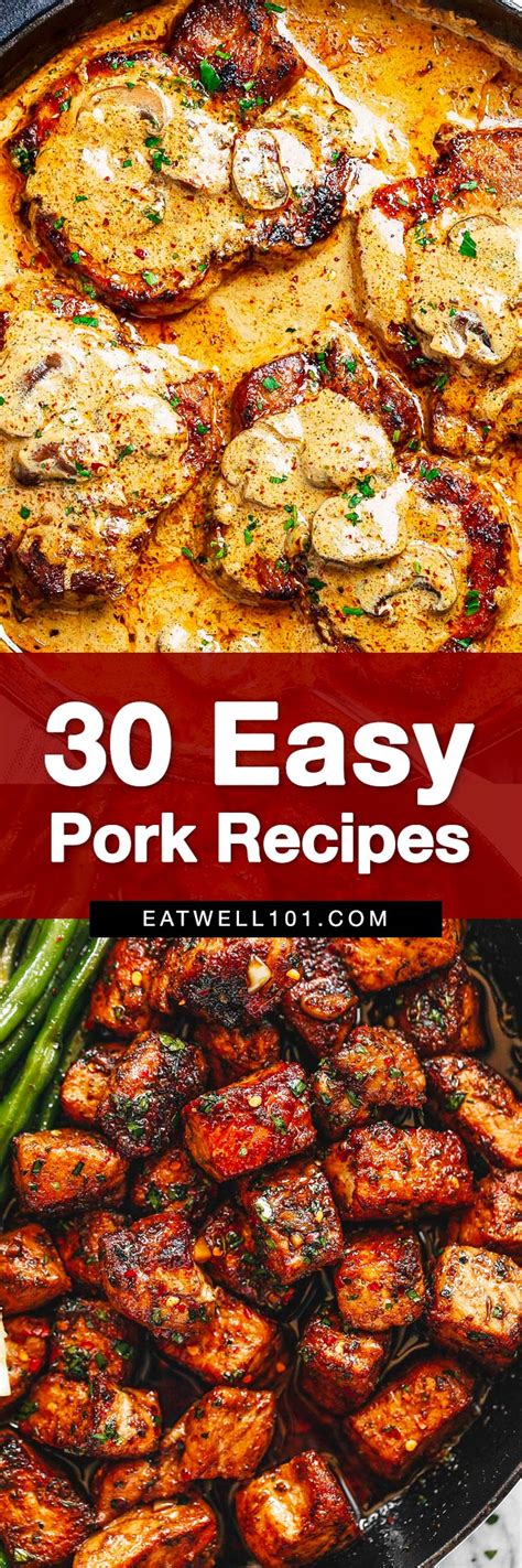 Master the Art of Effortless Dining with These Delectable Easy Pork Recipes for Dinner