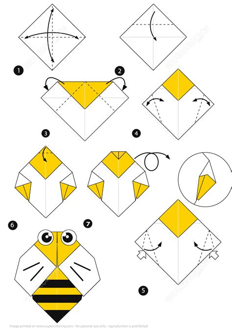 Easy Printable Origami Instructions