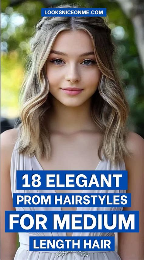 Easy Prom Hairstyles For Medium Hair