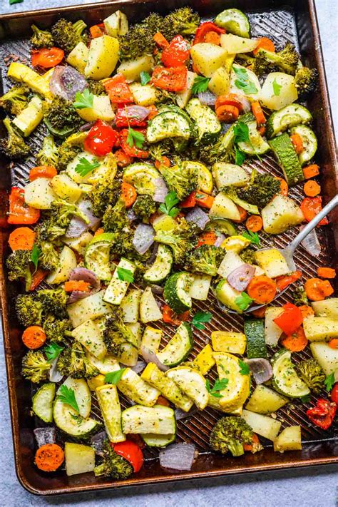 Easy Roasted Vegetables Recipe