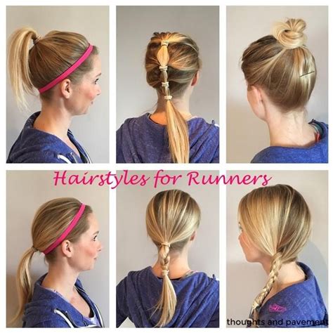 Easy Running Hairstyles
