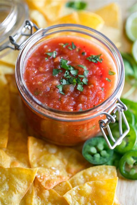 Easy Salsa Super Easy Restaurant Style Recipe