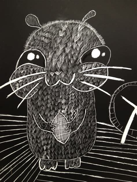 Easy Scratch Art Animals