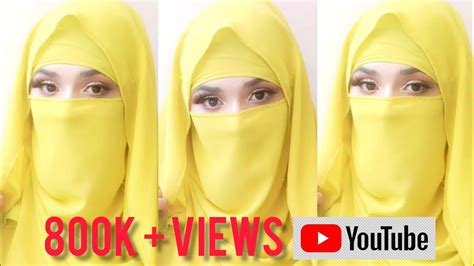 Easy Summer Hijab/Niqab Tutorial with Chest Coverage! YouTube