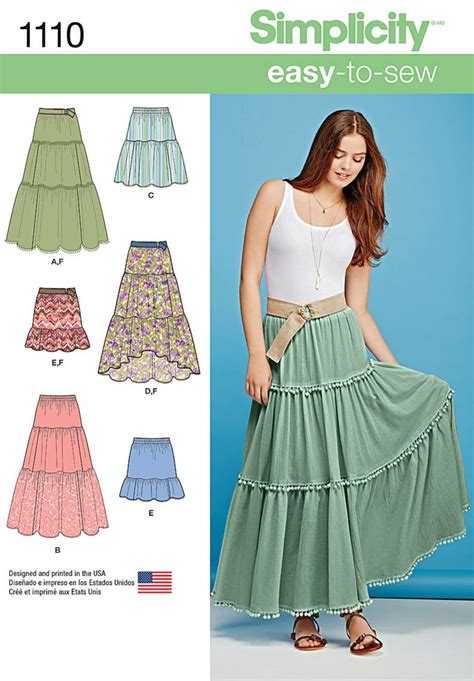 Easy Summer Skirt Patterns