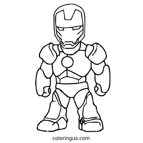 Easy Superhero Coloring Pages