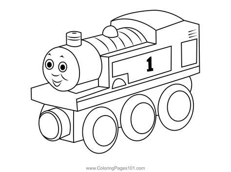 Easy Thomas The Train Coloring Pages
