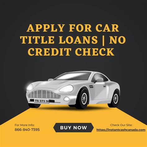 Easy Title Loans With No Credit Check