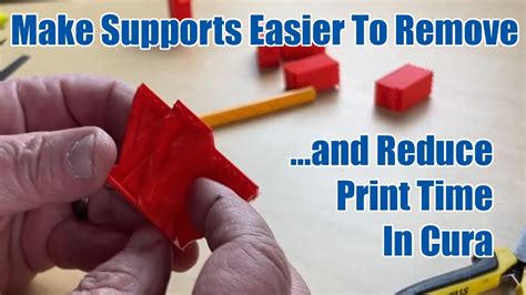 Easy To Remove Support Pattern Cura