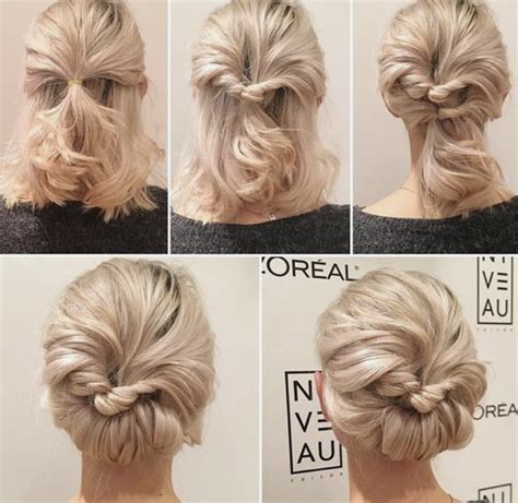 Easy Updos for Short Hair